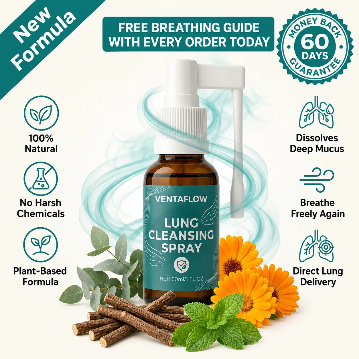VentaFlow™ Lung Cleansing Spray